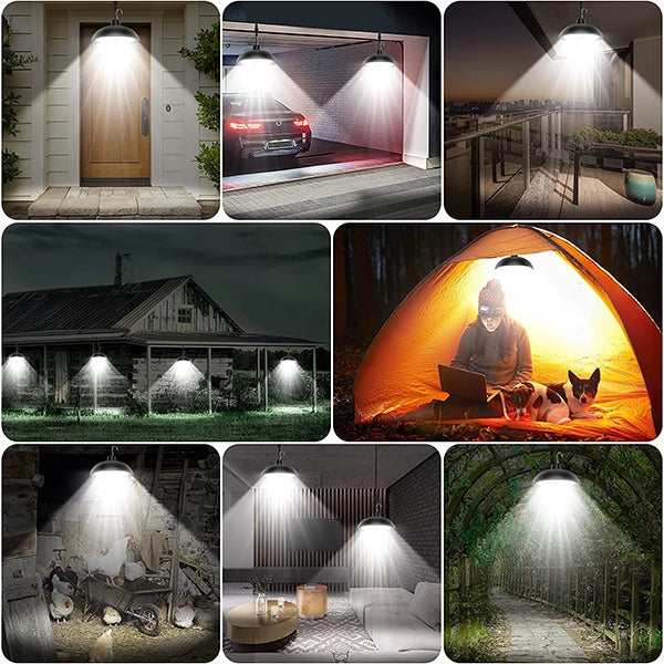 Solarna LED lampa luster - Slika 4
