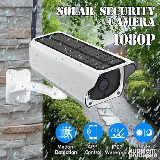 Solarna kamera 1 antena IP kamera solarna Wi fi kamera