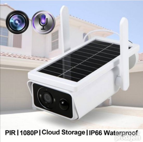 Solarna kamera wifi IP 66