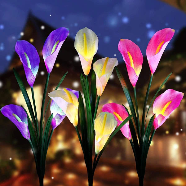 Solarna lampa Calla lili 2kom - Slika 7