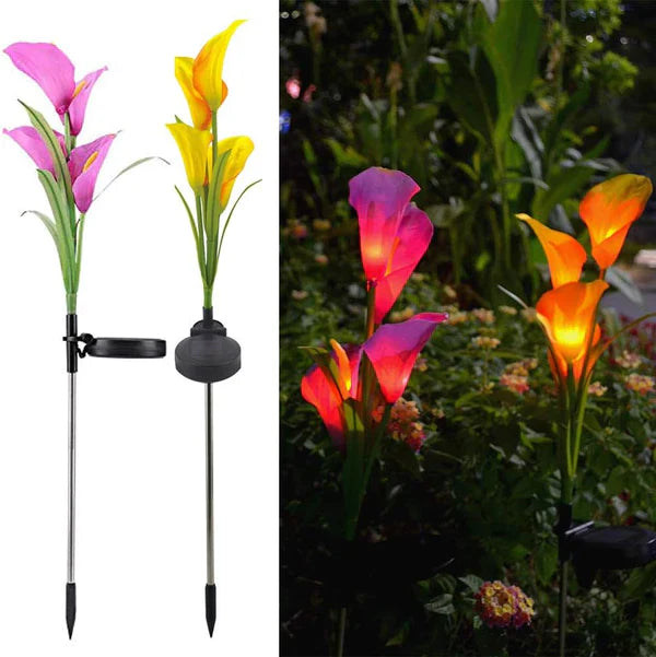 Solarna lampa Calla lili 2kom - Slika 8