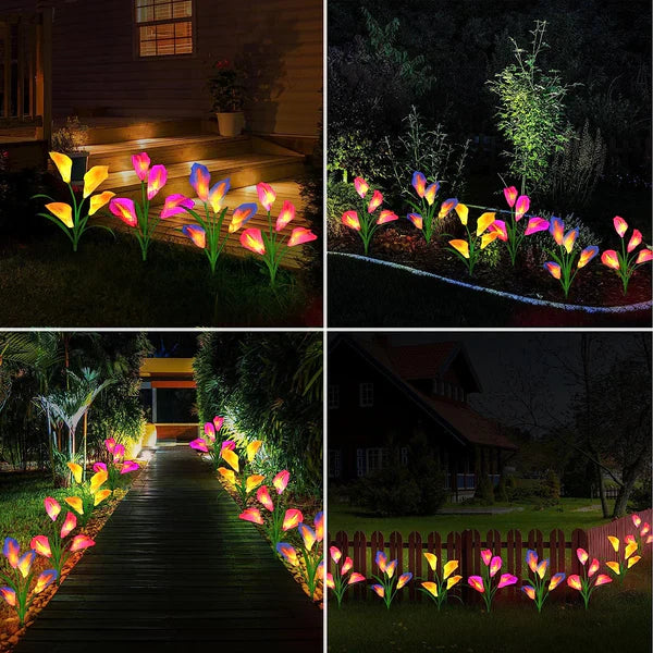 Solarna lampa Calla lili 2kom - Slika 9