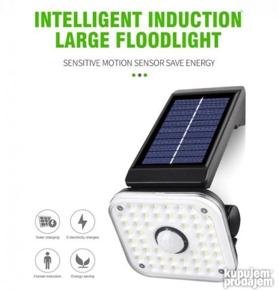 Solarna lampa sa senzorom pokreta LAMPA lampa LAMPA lampa - Slika 6
