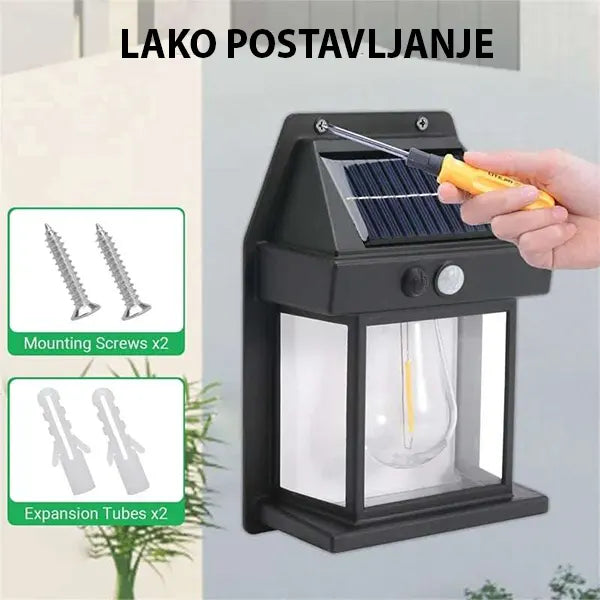Solarna lampa za dvoriste fenjer - Slika 8