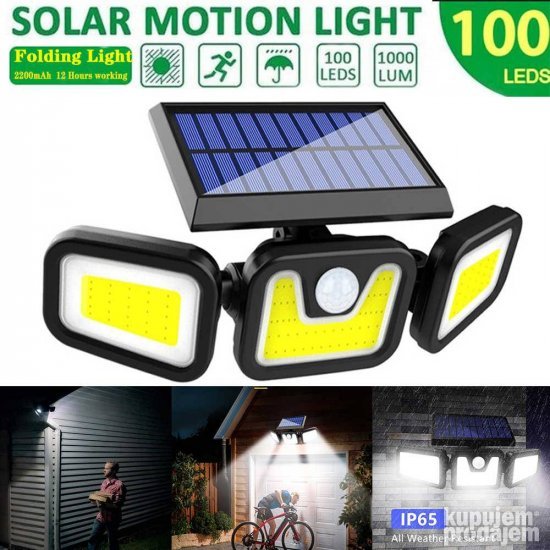 Solarna lampa zidna FL 1725B