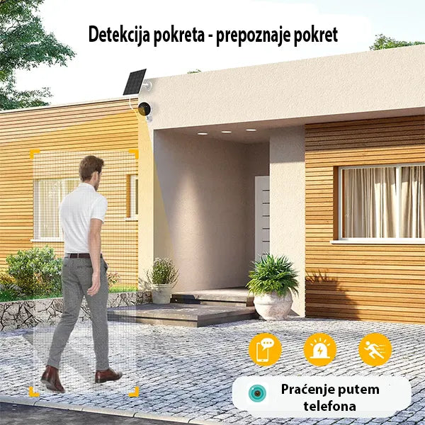 Solarna spoljna WIFI kamera za video nadzor