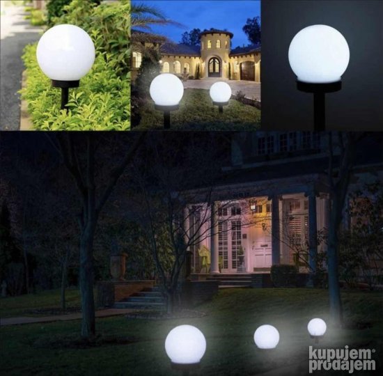 Solarne Lampe za dvoriste 4 Kom