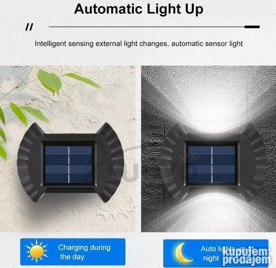 Solarne lampe 4 komada u setu