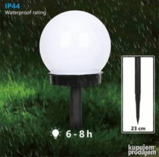 Solarne lampe za dvorista i baste 4kom set
