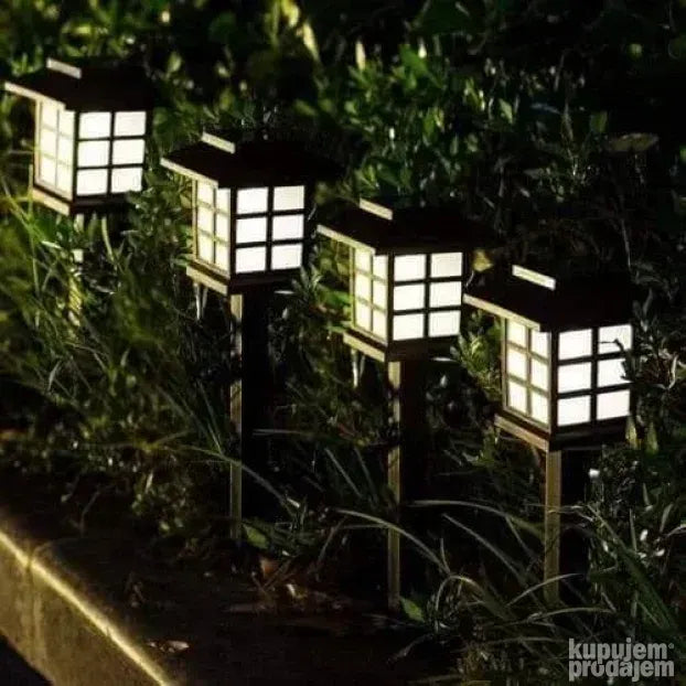 Solarne lampe za dvoriste SET 6 KOM RIS V