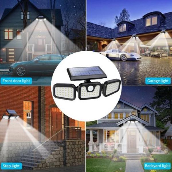 Solarni LED reflektor 15W DMD sa senzorom - Slika 4