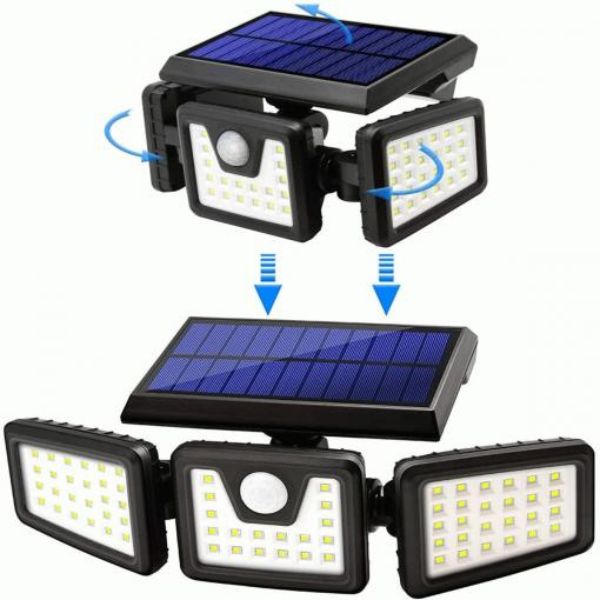 Solarni LED reflektor 15W DMD sa senzorom - Slika 5