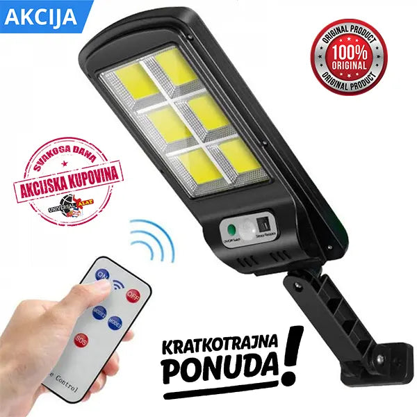 Solarni LED reflektor sa senzorom sa daljinskim - Slika 4