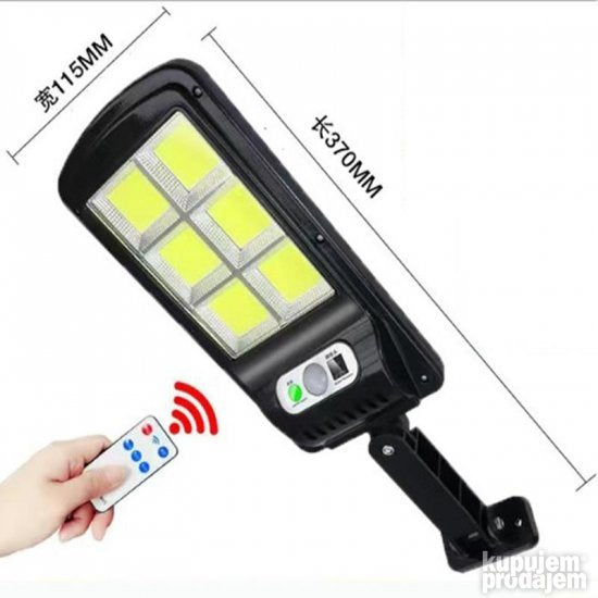 Solarni Zidni Reflektor Lampa W756 6 sa PIR Senzorom