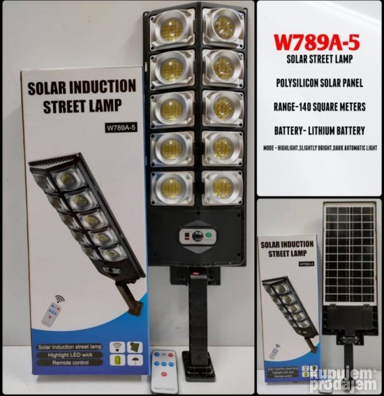 Solarni indukcioni ulicni reflektor W789A 5