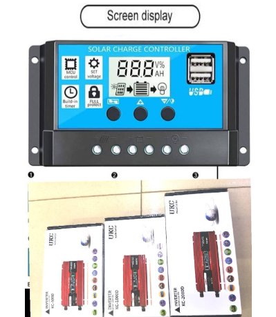 Solarni kontroler 1224 10A 60A