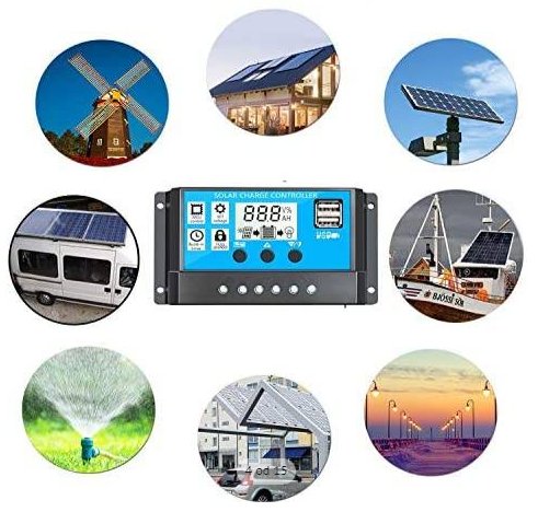 Solarni kontroler 1224 10A 60A