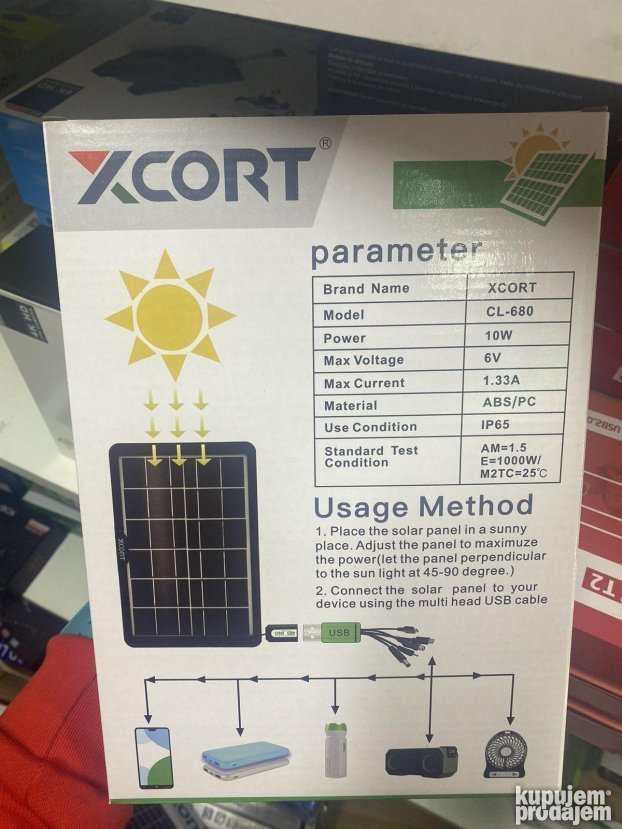 Solarni paneli Paneli punjaci Solarni punjac 10w SOLARNI - Slika 3