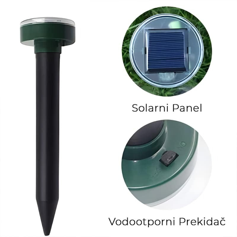 Solarni rasterivac KRTICA ZMIJA i ostalih stetocina 2 KOMADA