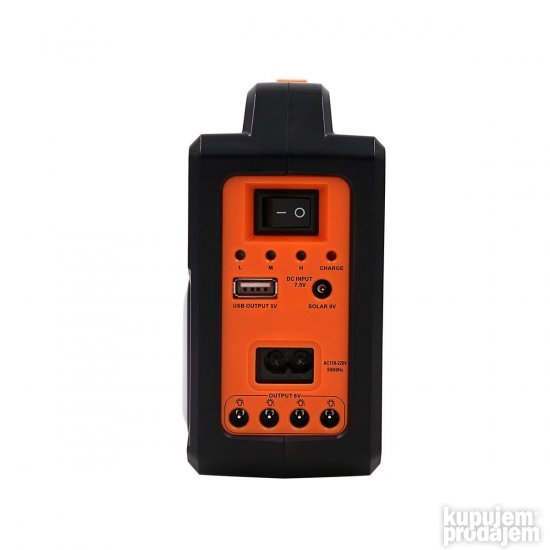Solarni sistem sa akumulatorom i 3 sijalice usb