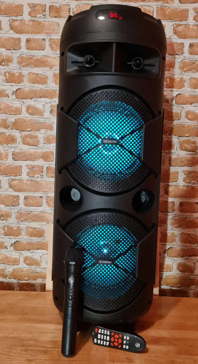 Sonivox Veliki Bluetooth karaoke zvucnik i Bezicni mikrofon