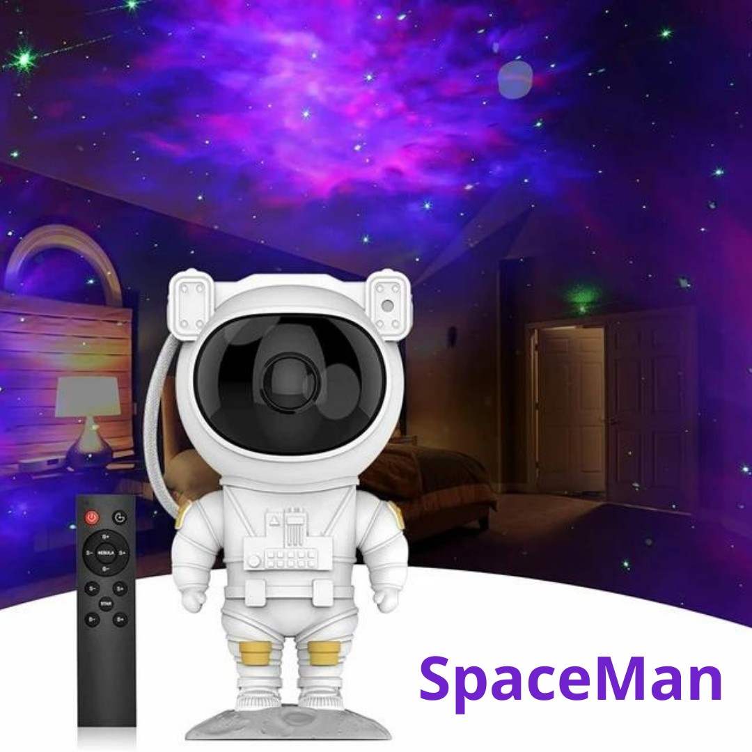 SpaceMan Astronaut LED projektor