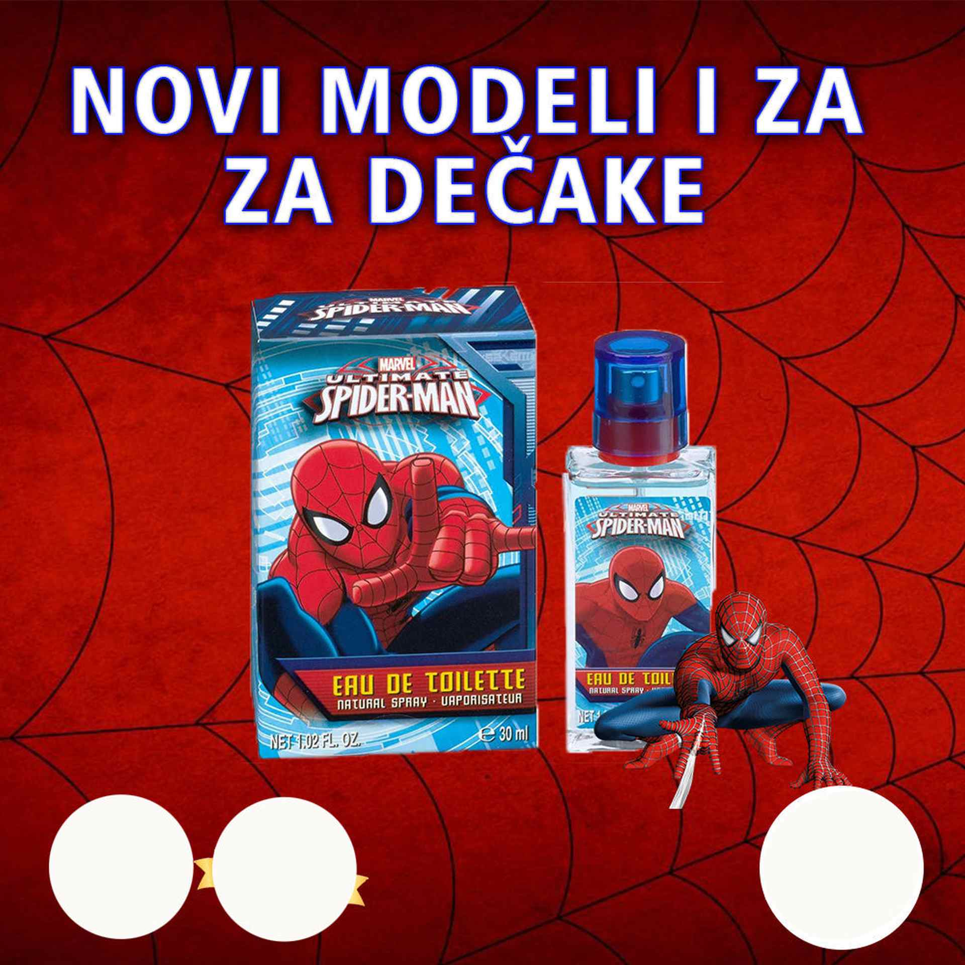 Spajdermen toaletna voda 30ml za decake