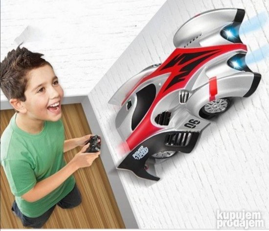 Spider Automobil koji se krece po zidu