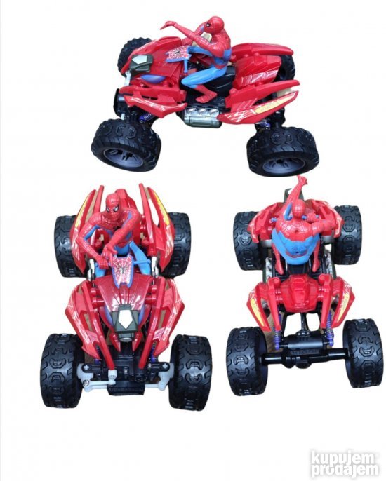 Spiderman Rock Crawler RC 4WD na daljinski upravljanje