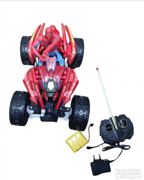 Spiderman Rock Crawler RC 4WD na daljinski upravljanje