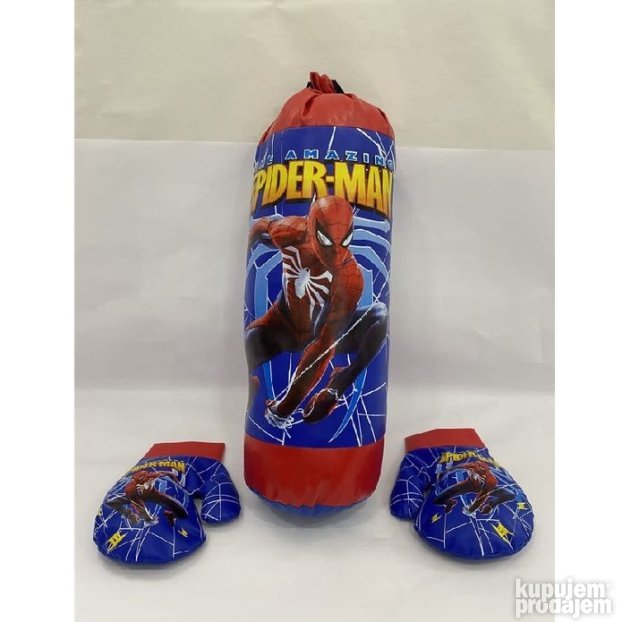 Spiderman dzak za udaranje sa rukavicama