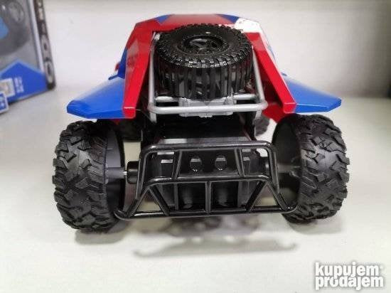 Spiderman dzip 4×4 OFF rood Rc