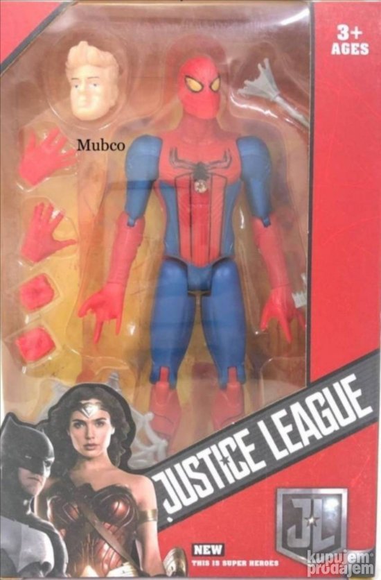 Spiderman justice league sa dodacima