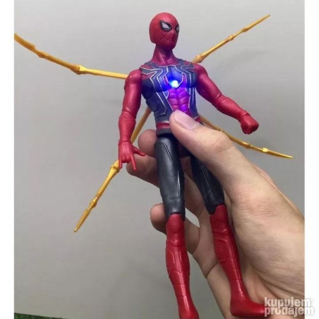 Spiderman maska i figura