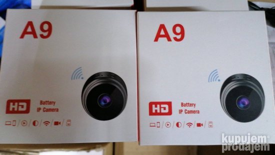 Spijunska mini IP kameraA9 hd 1080p smart kamera wifi