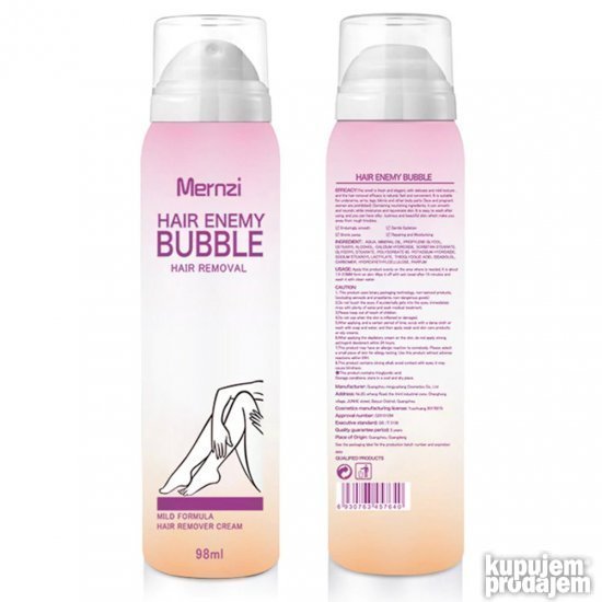 SprejPena za bezbolno uklanjanje dlacica 98ml