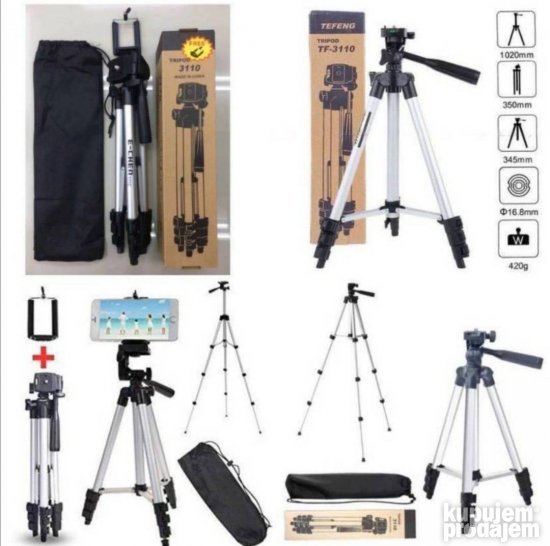 Stativ drzac kamere ili mobilnih telefona Tripod 3110