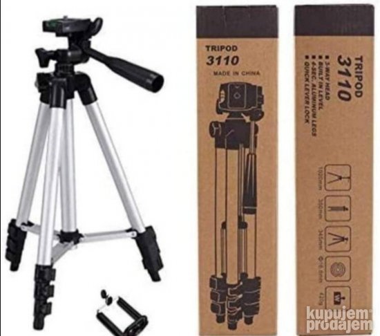 Stativ drzac kamere ili mobilnih telefona Tripod 3110