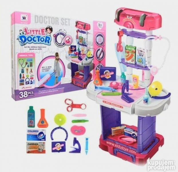 Ste za decu doktorski set 3 u 1