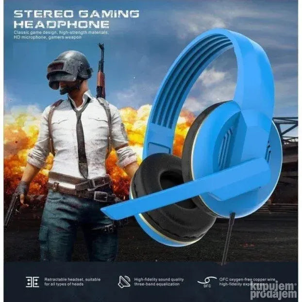 Stereo gejmerske slusalice RIS V