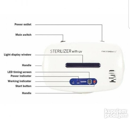 Sterilizator sa UV svetlom Sterilizator