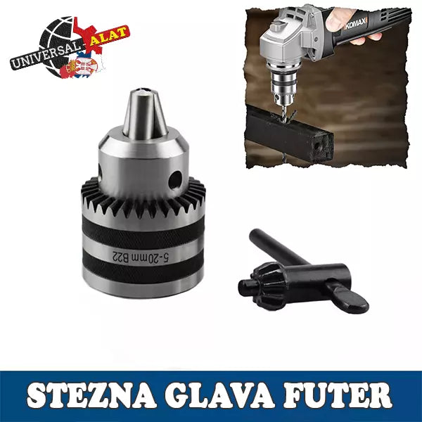 Stezna glava futer za busilice 5 20mm