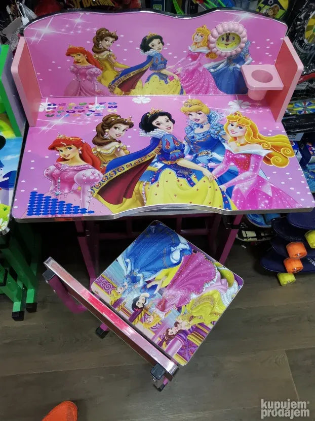 Sto i stolica KOMPLET za decu podesavajuca visina