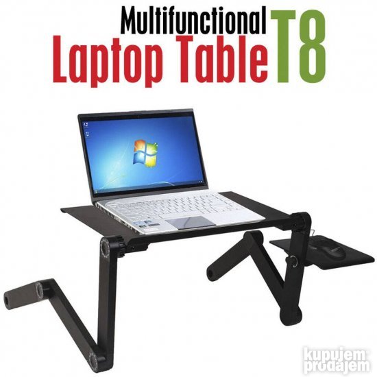 Sto za laptop T8 prenosivi sto za laptop