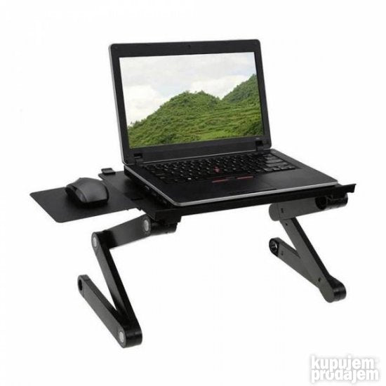 Sto za laptop podesivi T9 sa kulerom