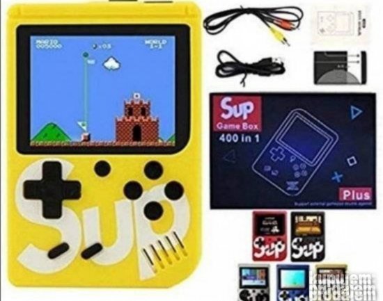 Sup 400 retro konzola zuta