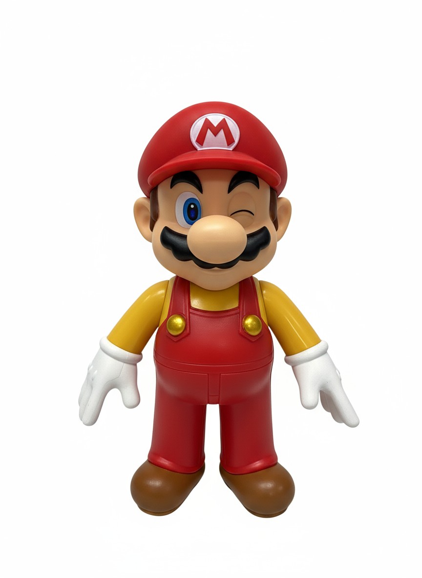 Super Mario Figura u Zlatnom Kostimu
