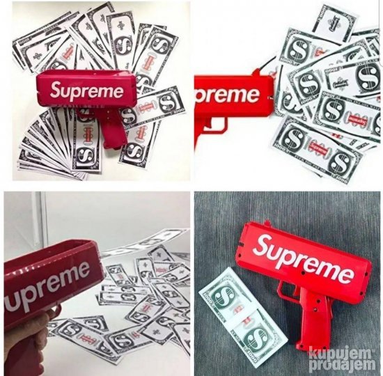 Supreme Kes Pistolj Igracka Supreme pistolj kes