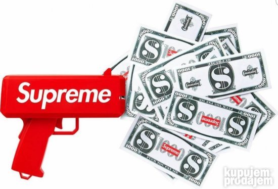 Supreme Kes Pistolj Igracka Supreme pistolj kes