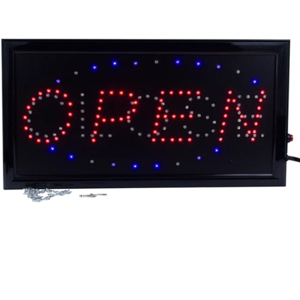 Svetleca led reklama OPEN